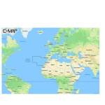 Carta Cmap DISCOVER: M-EW-Y209-MS Canarias até Gibraltar