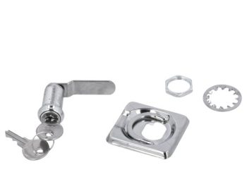 Fechadura com Chave em Inox 304 - 25mm