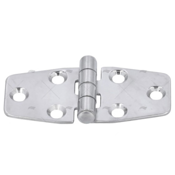 Dobradiça Plana em Inox - 75x37x2mm
