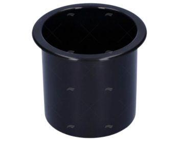 Porta Copos em Plástico -7x7cm - Preto