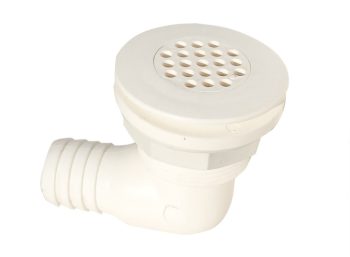 Dreno de Nylon 90º p/ Chuveiro ou Cabine