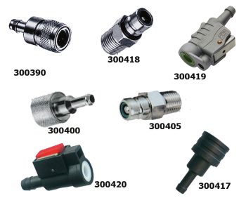 Conector macho roscado HONDA (M - LM), lado do depósito