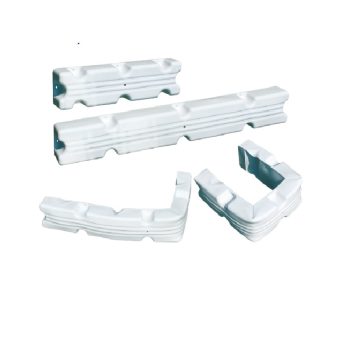 Proteção de PVC para cais, macia e inflável -
Cor branca