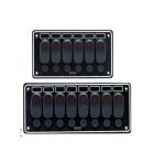 PAINEL DE INTERRUPTORES ELÉTRICOS DE LED 6 5x15A + 1x5A c-190l-95