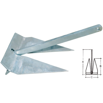 Âncora Galvanizada 5Kg - Fundo Universal
