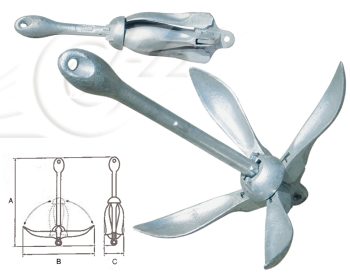 Âncora de 6 Kg Galvanizada