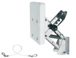 Suporte de Motor Auxiliar Ajustável Inox - Placa Plástica - 40Kg