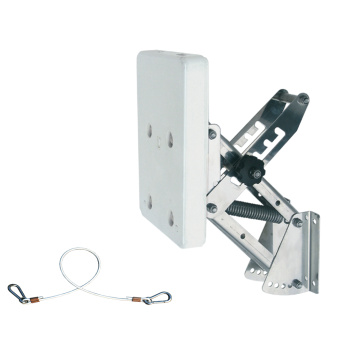 Suporte de Motor Auxiliar Ajustável Inox - Placa Plástica - 40Kg