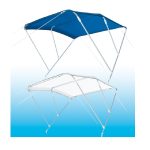 Toldo Bimini - 185x180x140cm - 3 Arcos - Azul