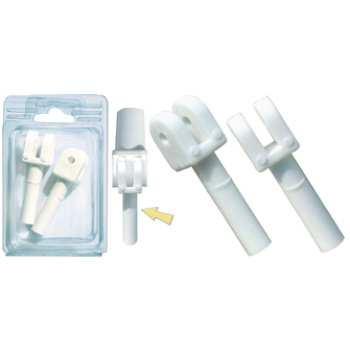 Base plastico capota, branca 10 pk