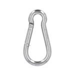Mosquetão inox 08X80 mm