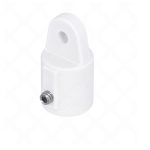 Extremidade de Fixação Branca p/ Toldo - Ø19mm