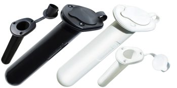 Porta Canas Embutir c/ Tampão - Plástico - Branco