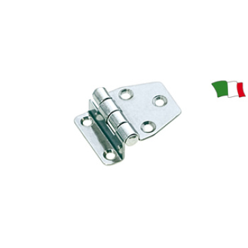 Dobradiça aço inox 316, 48x37x1,5 mm