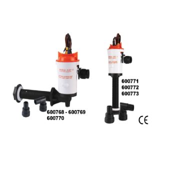 Bomba Aerator vertical 800GPH 12V