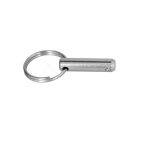 Pino c/ Argola - Inox - 6.35mm