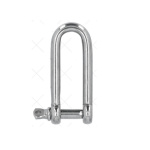 Manilha Direita Longa Inox - 10mm