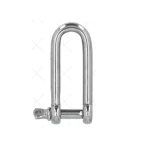 Manilha Direita Longa Inox - 10mm