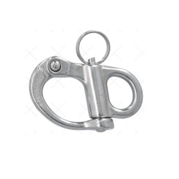 Mosquetão rápido Fixo Inox 52mm