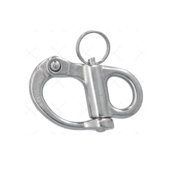Mosquetão rápido Fixo Inox 52mm