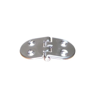 Dobradiça Plana em Inox - Abertura para Baixo 74x40x2mm