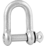 Manilha Direita Galvanizada - 18mm