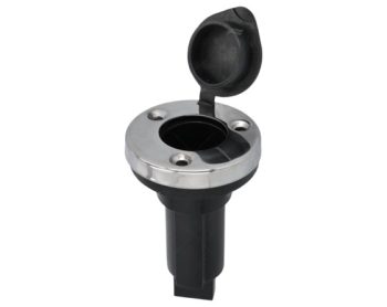 Base de montagem para luz de mastro com interruptor