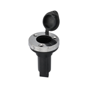 Base de montagem para luz de mastro com interruptor