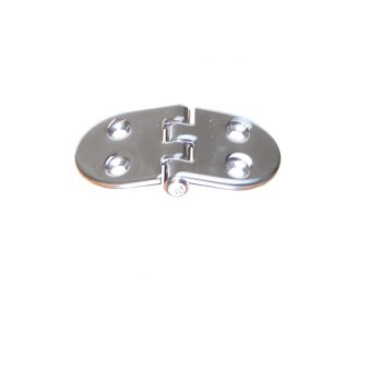 Dobradiça Inox - 74x40x2mm