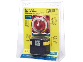 Blue Sea, 7650 Add-A-Battery Kit - 120A – Kit Solenoide e Relé