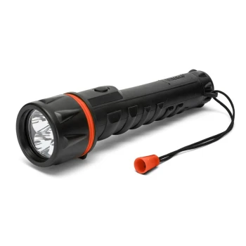 Lanterna Estanque em Borracha 3 LEDs Borracha 12 Lúmens - 30 mts