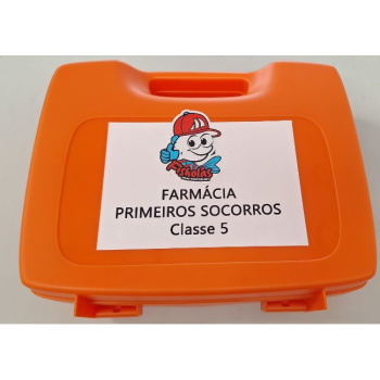 Caixa de primeiros socorros para palamenta embarcações registadas Classe 5