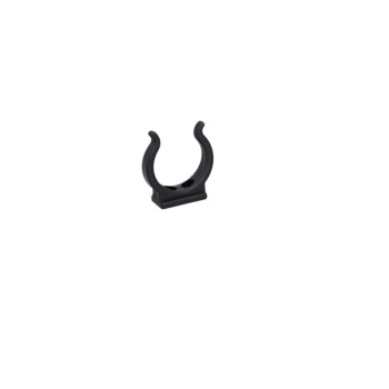 Gancho / Suporte Multiusos - Preto - Ø38mm