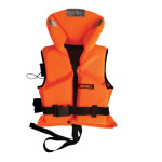 Colete salva-vidas LALIZAS, 150N, ISO, adulto, 50-70kg, laranja fluorescente
