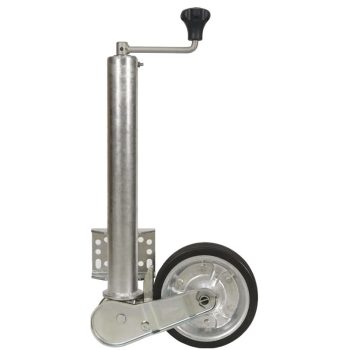 Roda Jockey com basculamento/rebatimento