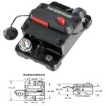 Disjuntor magnetotérmico externo de 60 A