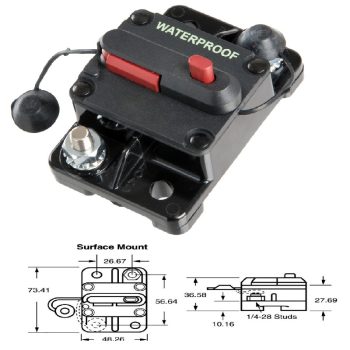 Disjuntor magnetotérmico externo de 60 A