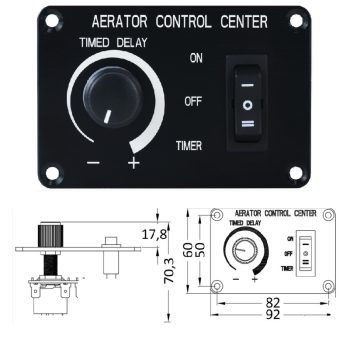 Temporizador/Control para Bombas Aeradoras 12V